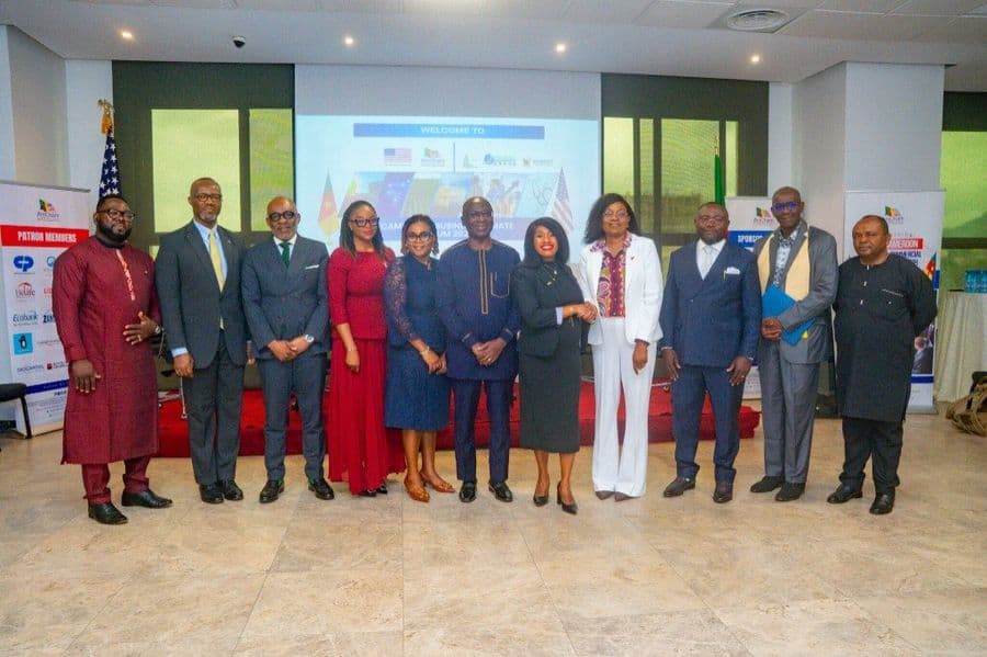 Speakers and partners at the 2026 Cameroon Business Climate Forum