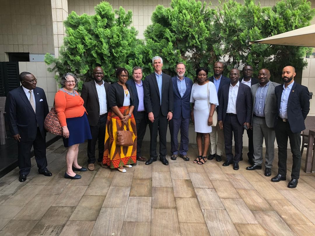 H.E. Ambassador discusses doing business with AmCham Cameroon
